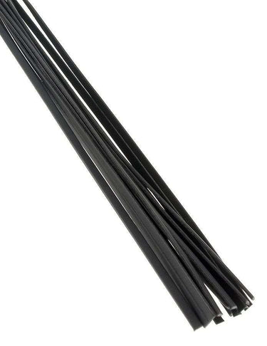 Flogger Deluxe in Pelle con Treccia Nove Code - Piacere e Dominanza